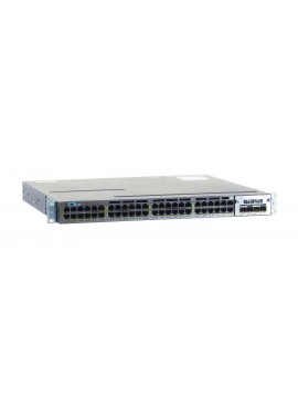 Cisco Catalyst 3750-X WS-C3750X-48PF-S 48xPort 1Gb RJ-45 PoE+ 1x PSU 1100W C3KX-NM-10G