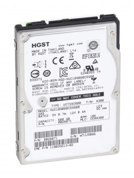 HDD HGST EMC 600GB 10K 2,5" C10K900 HUC109060CSS600 118033213-02 0B26071