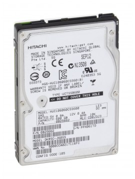 HDD Hitachi 600GB 10K 2,5" SAS 6Gb HUC106060CSS600 DKR5C-J60SS 0B25662