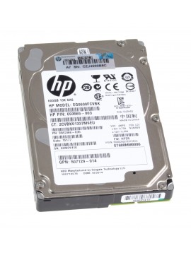 HDD Seagate HP 600GB 10K 2,5" SAS 6Gb EG0600FCVBK 507129-014 693569-003 in tray