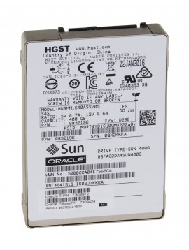 SSD HGST SUN Oracle 400GB 2,5" SAS 12Gb HUSMM1640ASS205 7308972 7309424