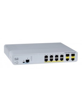 Switch Cisco Catalyst WS-C2960C-8PC-L 2960C 8x 100Mb RJ-45 2x RJ-45/SFP 1Gb