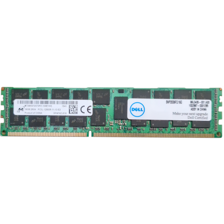 Micron Dell 16GB 2Rx4 DDR3 PC3L-12800R MT36KSF2G72PZ-1G6E SNP20D6FC/16G