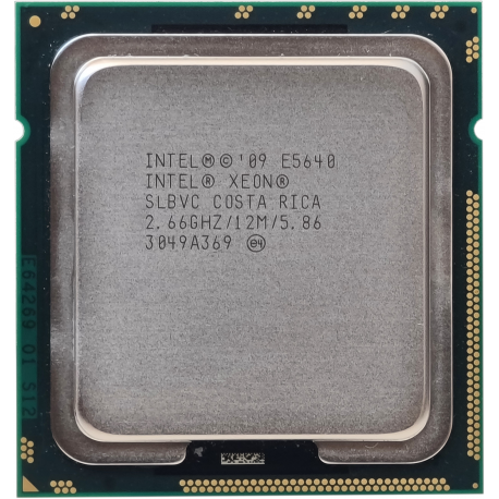 Intel Xeon E5640 SLBVC 2,66-2,93GHz LGA1366