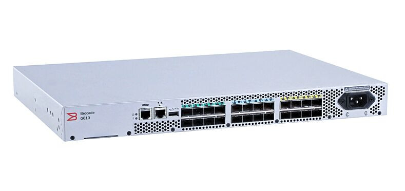 Brocade G610 32Gbit SFP+ 8 active SAN FC ports