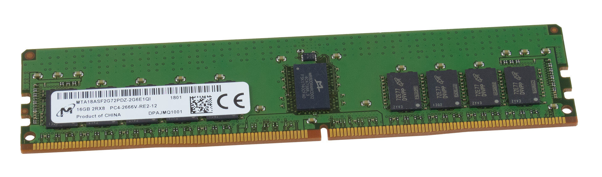 SUPERMICRO純正★MICRON DDR4 2666 ECC 16GBx2 MICRON 16GB PC4-2666V-R Registered ECC 2RX8 Memory RDIMM